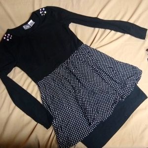Black & White Polka Dot Dress